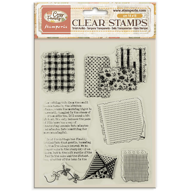 Stamperia CozyFamily Clear Stamps