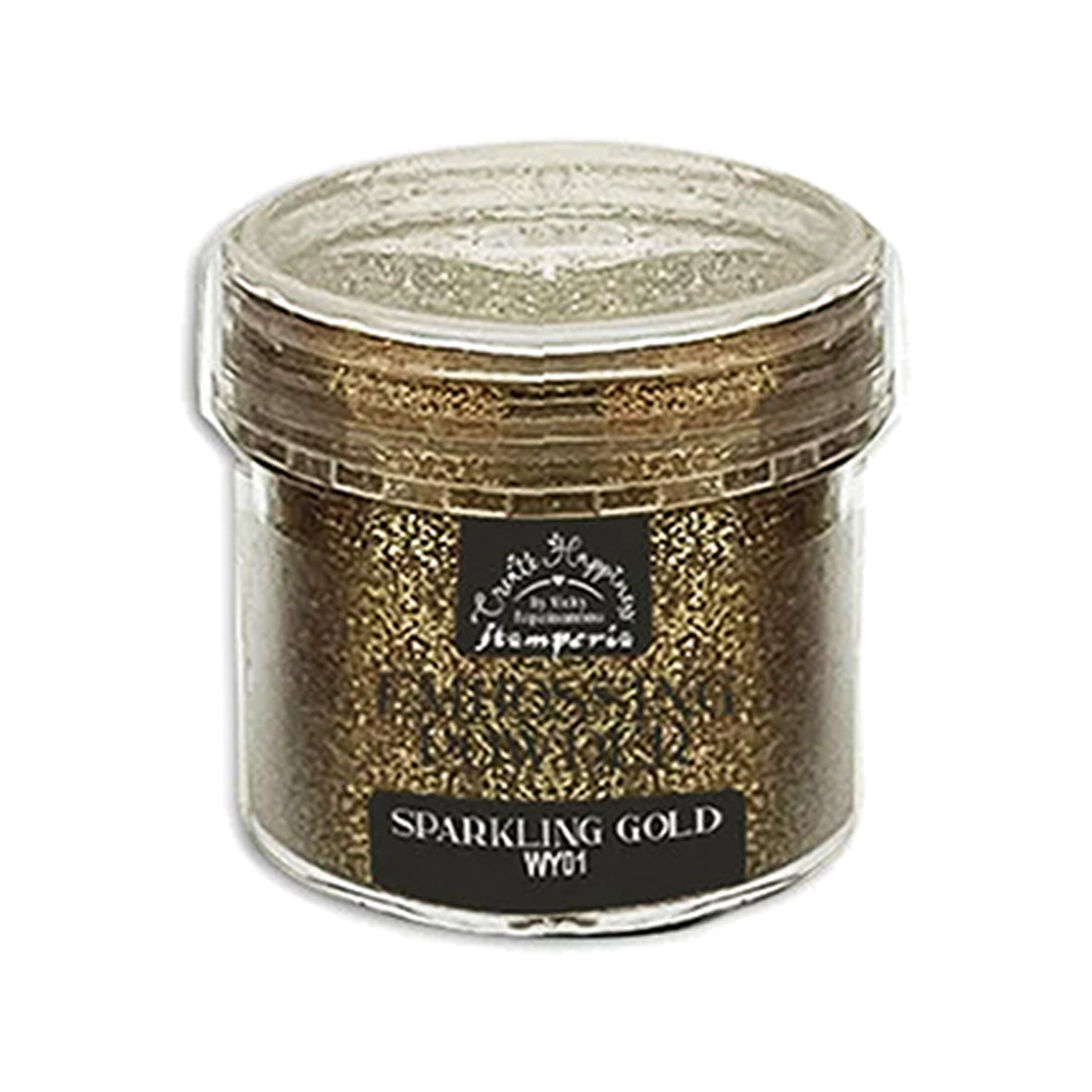 Stamperia Create Happiness Embossing Powder Sparkling Gold 18g