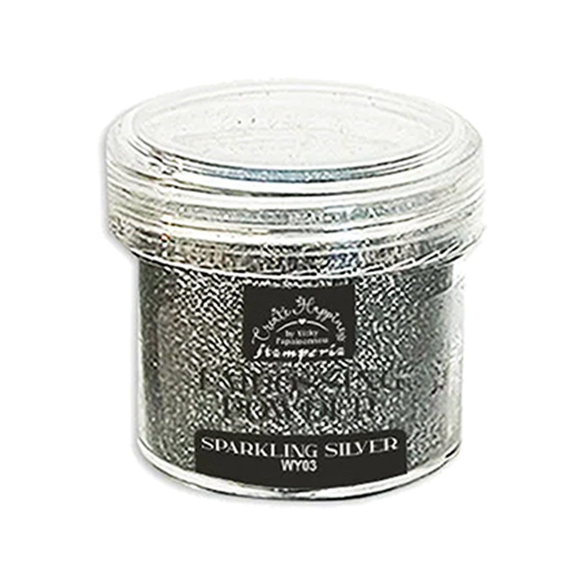 Stamperia Create Happiness Embossing Powder Silver 18g