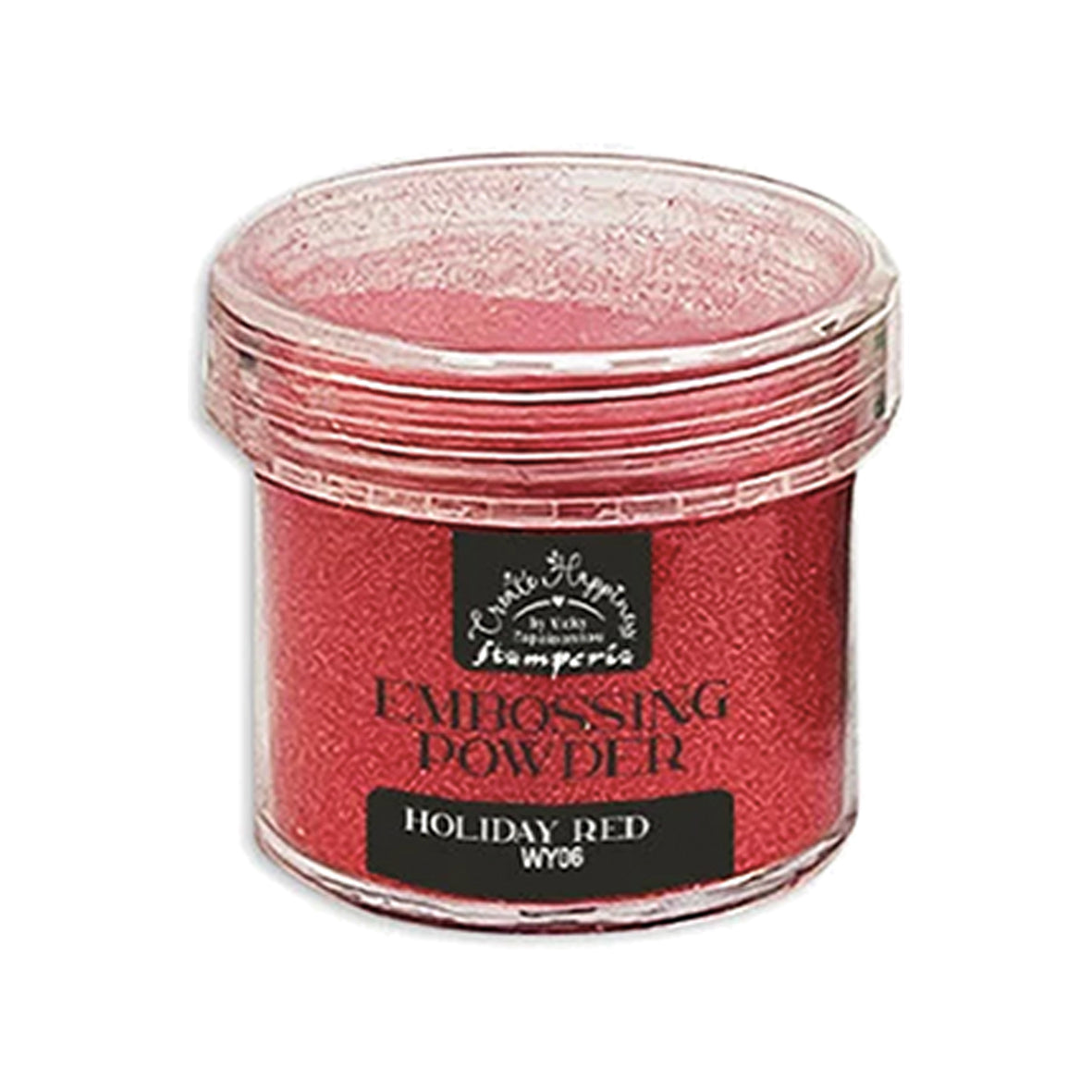Stamperia Create Happiness Embossing Powder Holiday Red 18g
