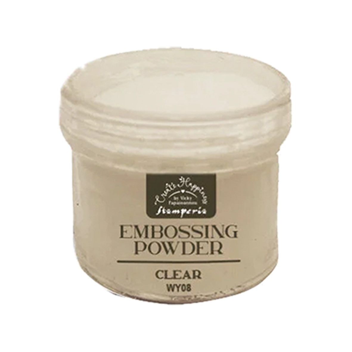 Stamperia Create Happiness Embossing Powder Clear 18g