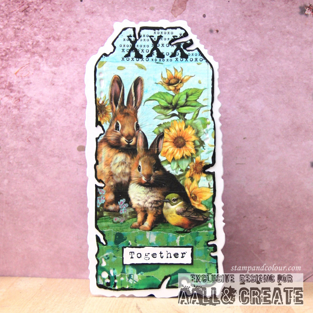 MT-102 - Washi Tape - Sunflower & Hare (Layer-It-Up!)