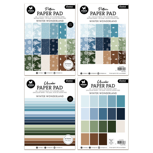 Studio Light Winter Wonderland Paper Pad Bundle