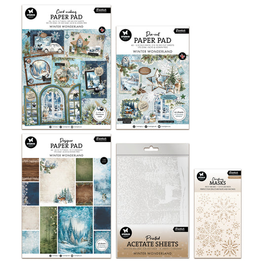 Studio Light Winter Wonderland Paper Elements Bundle