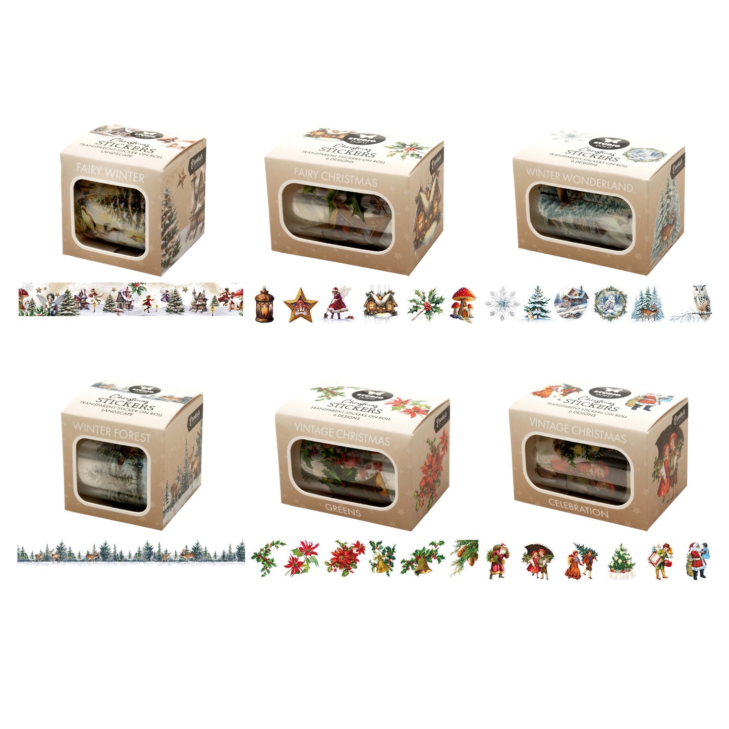 Studio Light Essentials Clear Stickers Collection