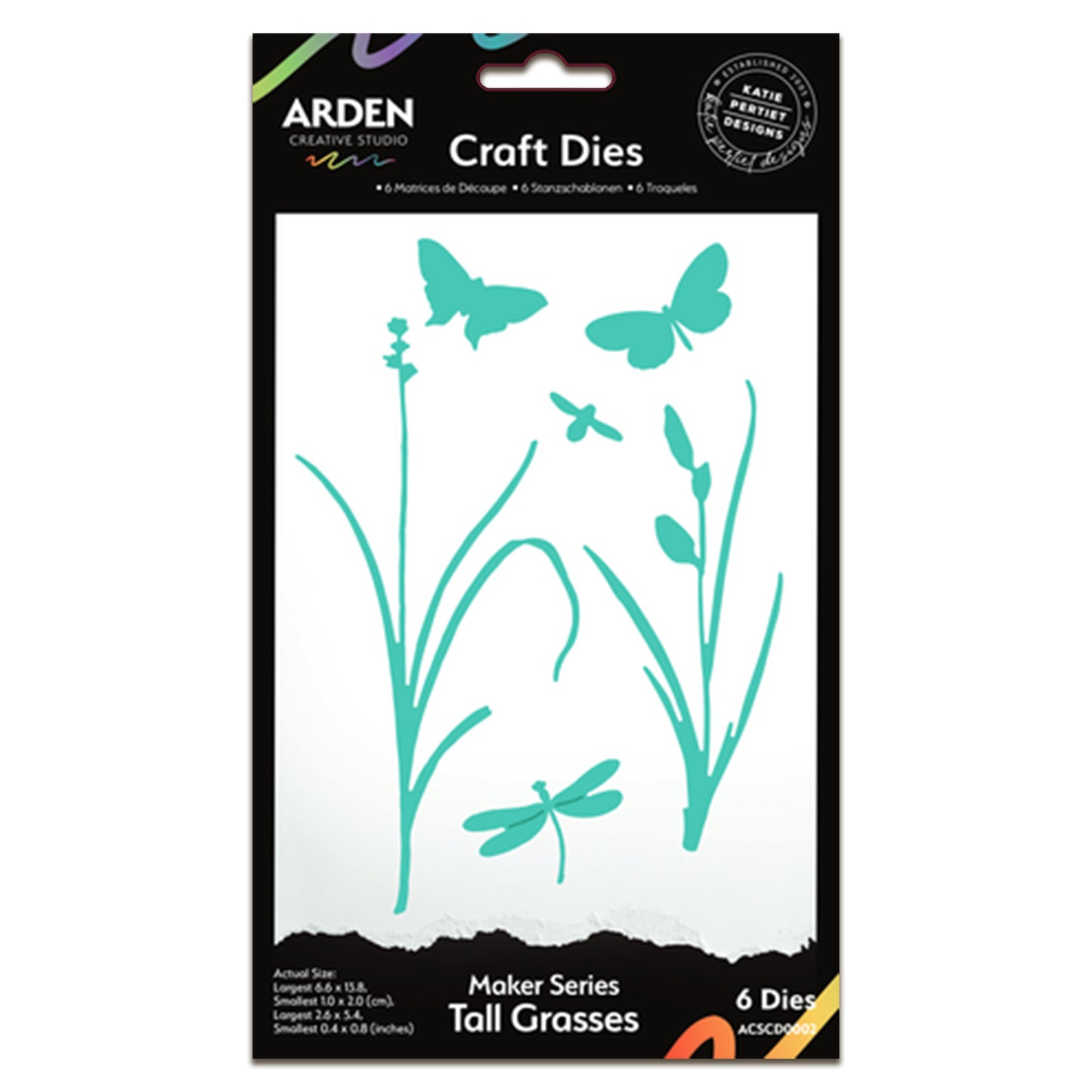 Arden Creative Studio Maker Series Craft Dies - Tall Grasses (6pcs)