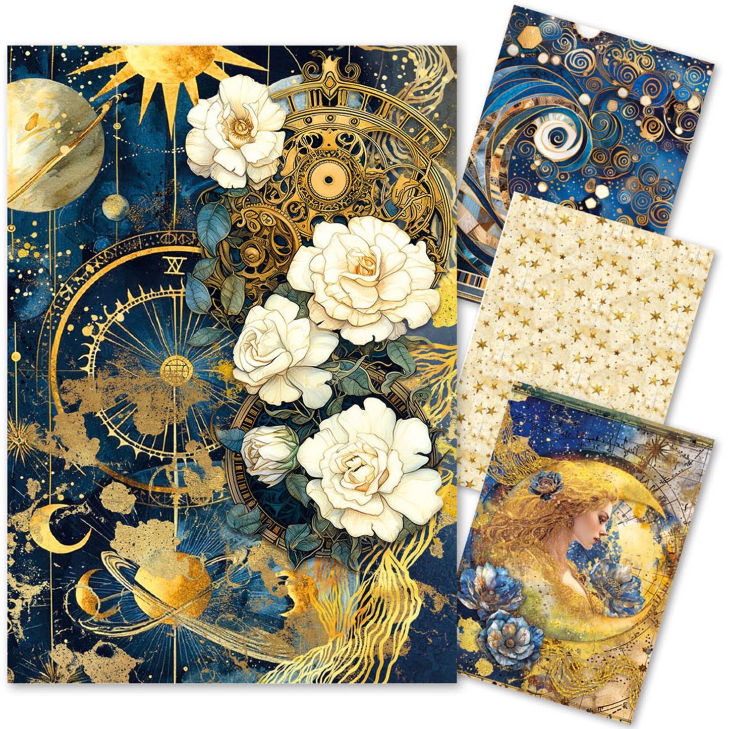 Ciao Bella Celestial A4 Rice Paper Mixed (4pcs)
