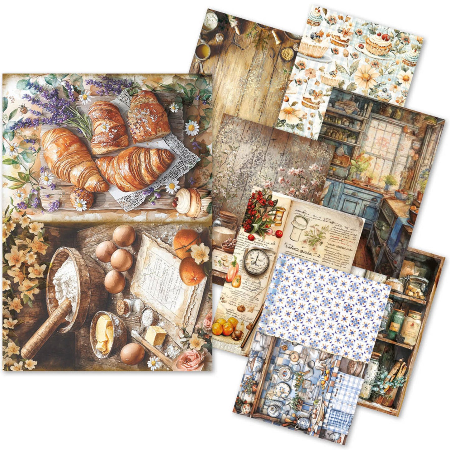 Ciao Bella Cookbook A5 Rice Paper Mixed (8pcs)