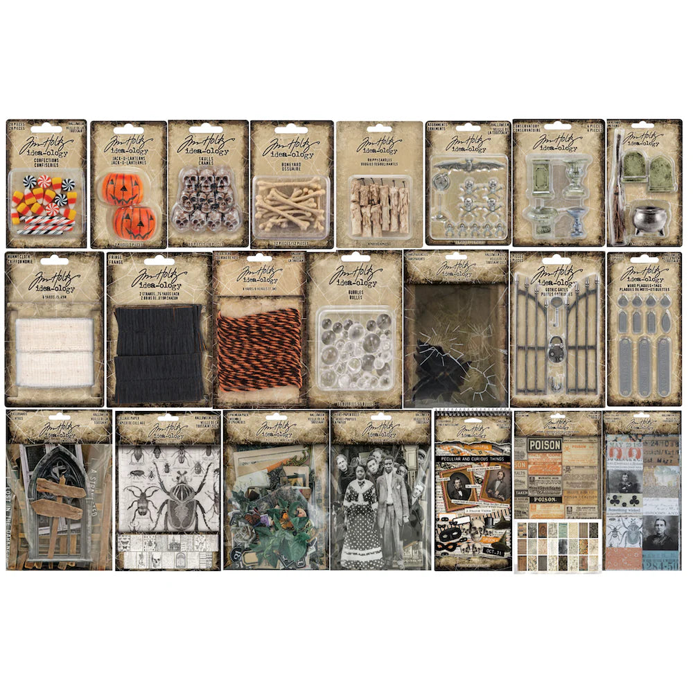 Idea-ology Tim Holtz Halloween 2025 Complete Collection