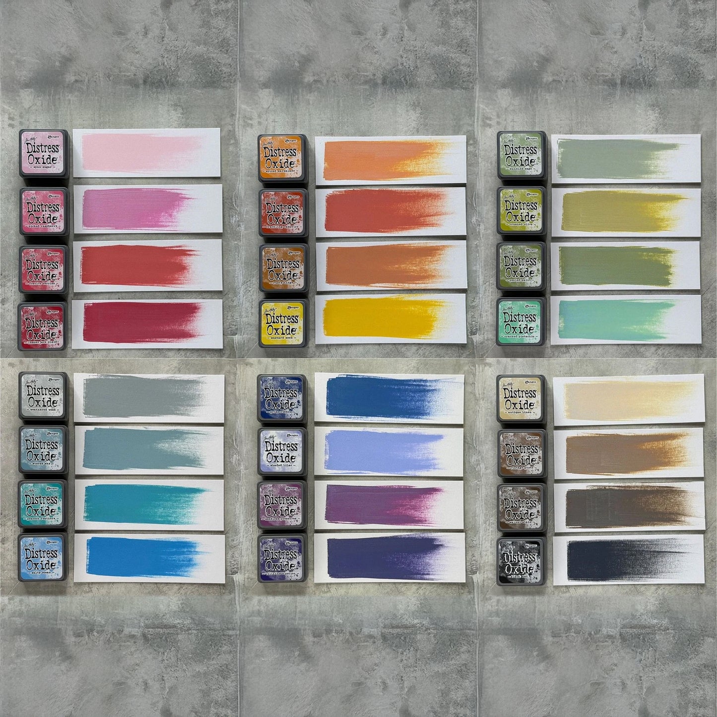 Ranger Tim Holtz Distress® Mini Oxide Ink Pads Complete Collection