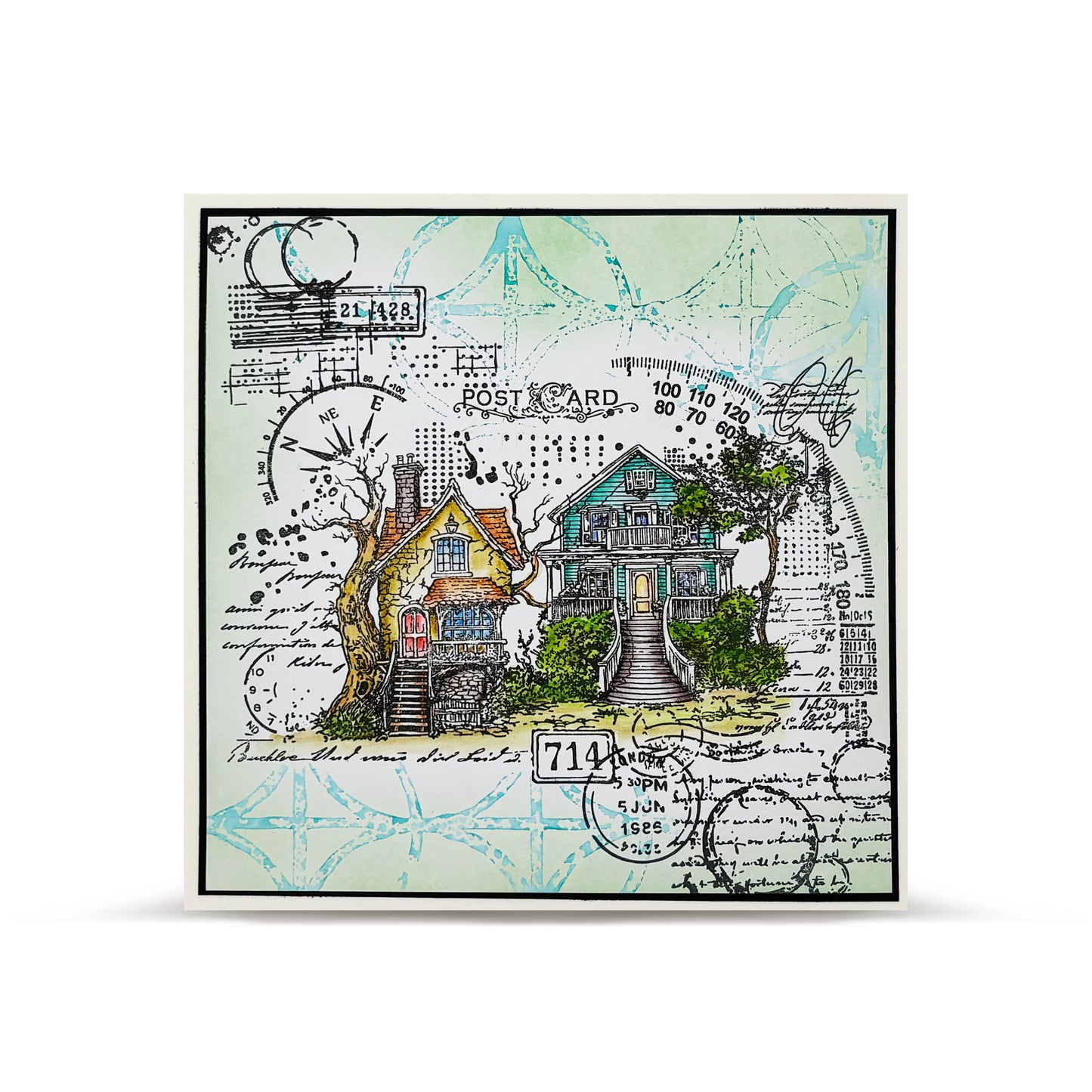 #1254 - A6 Stamp Set - Quiet Corners
