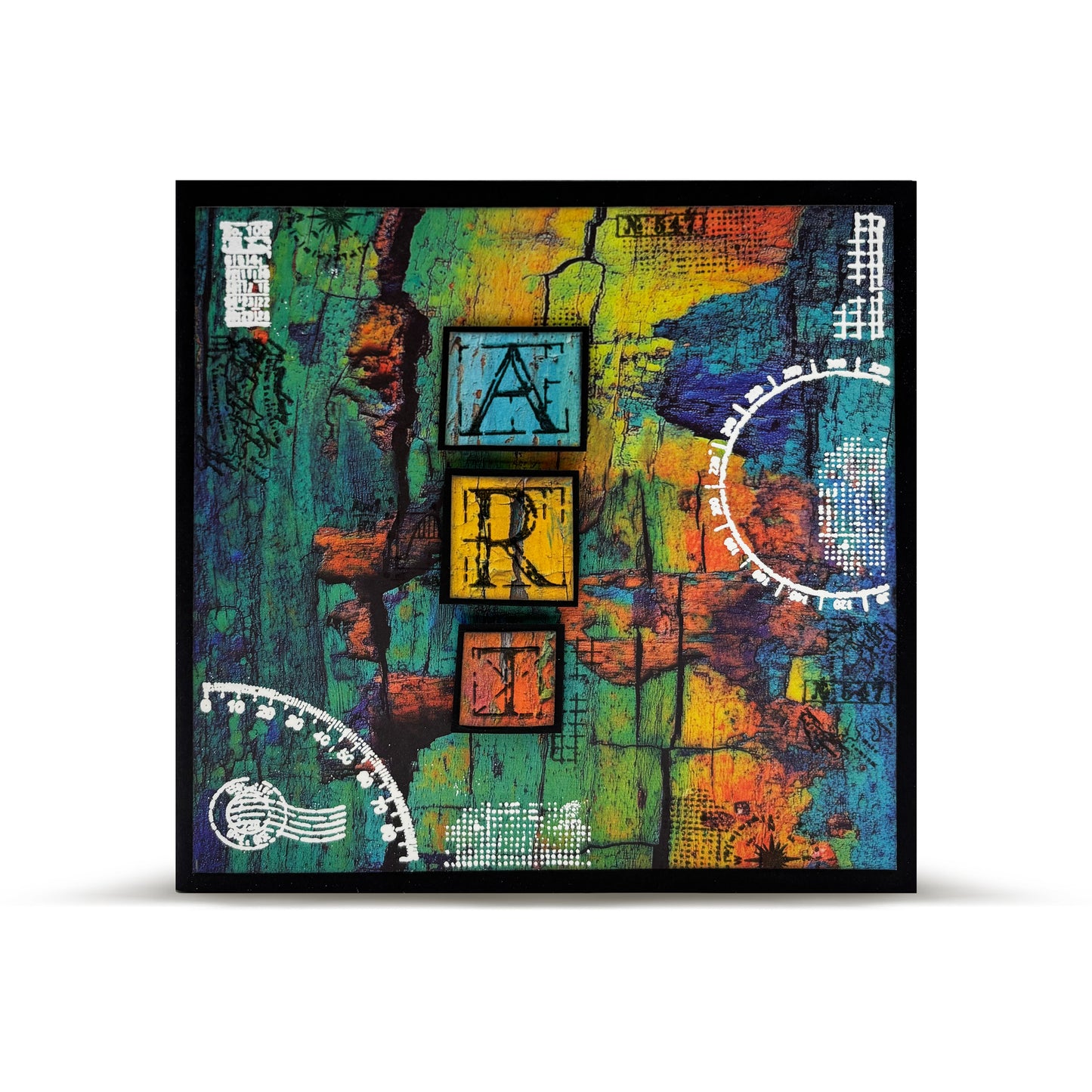 #23 - A5 Design Paper - Bright & Broken