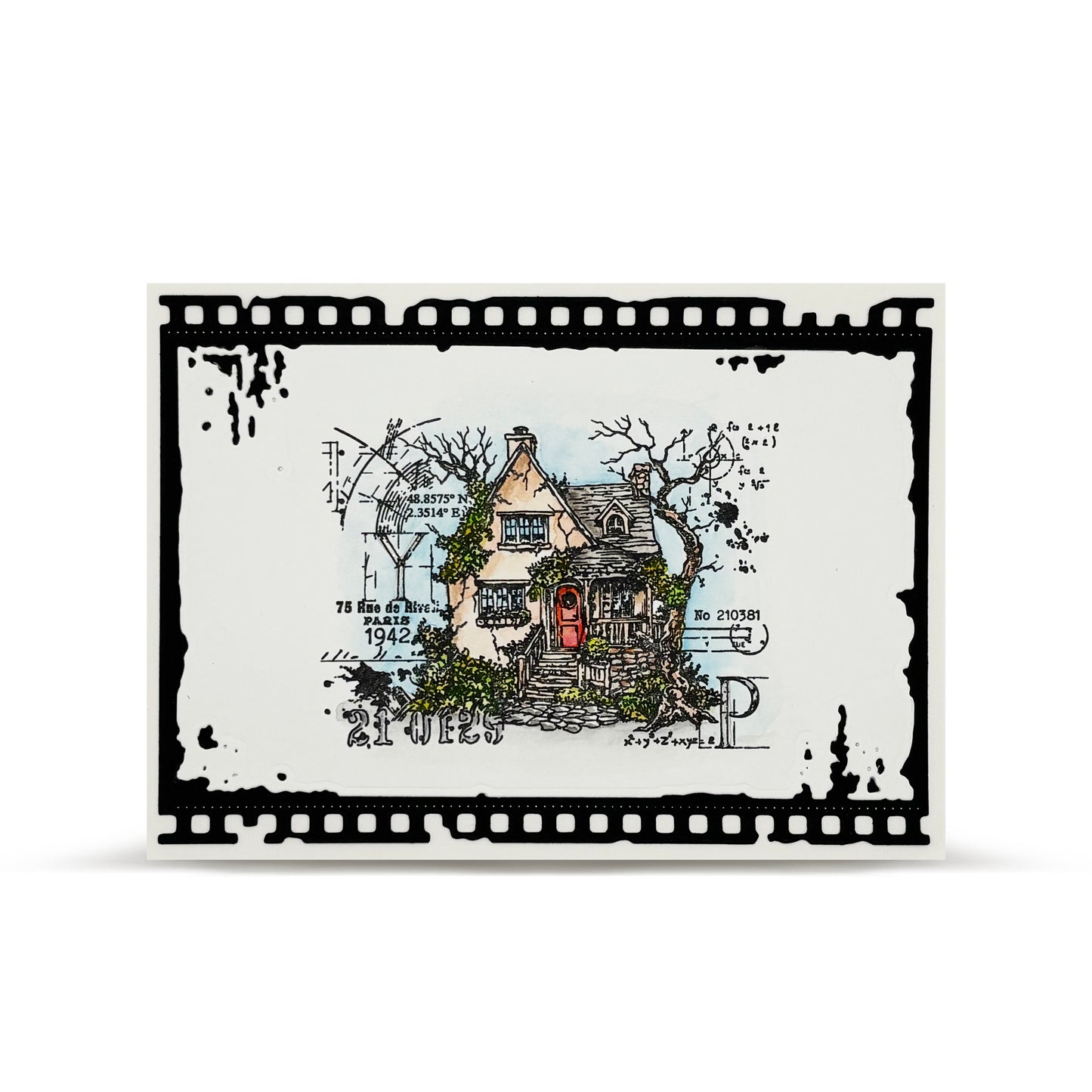 #91 - Die-Cutting Die Set - Film Drip