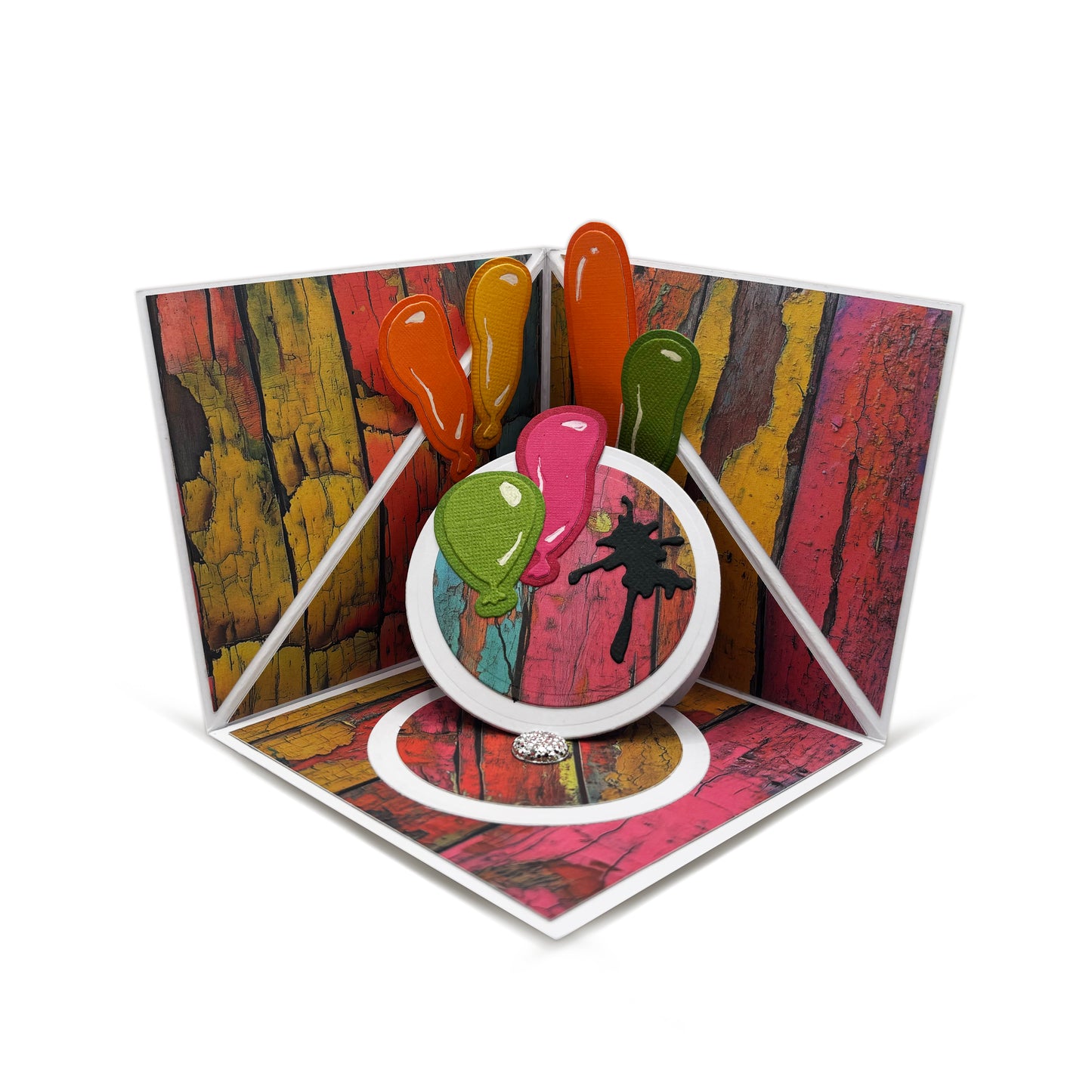 #23 - A5 Design Paper - Bright & Broken