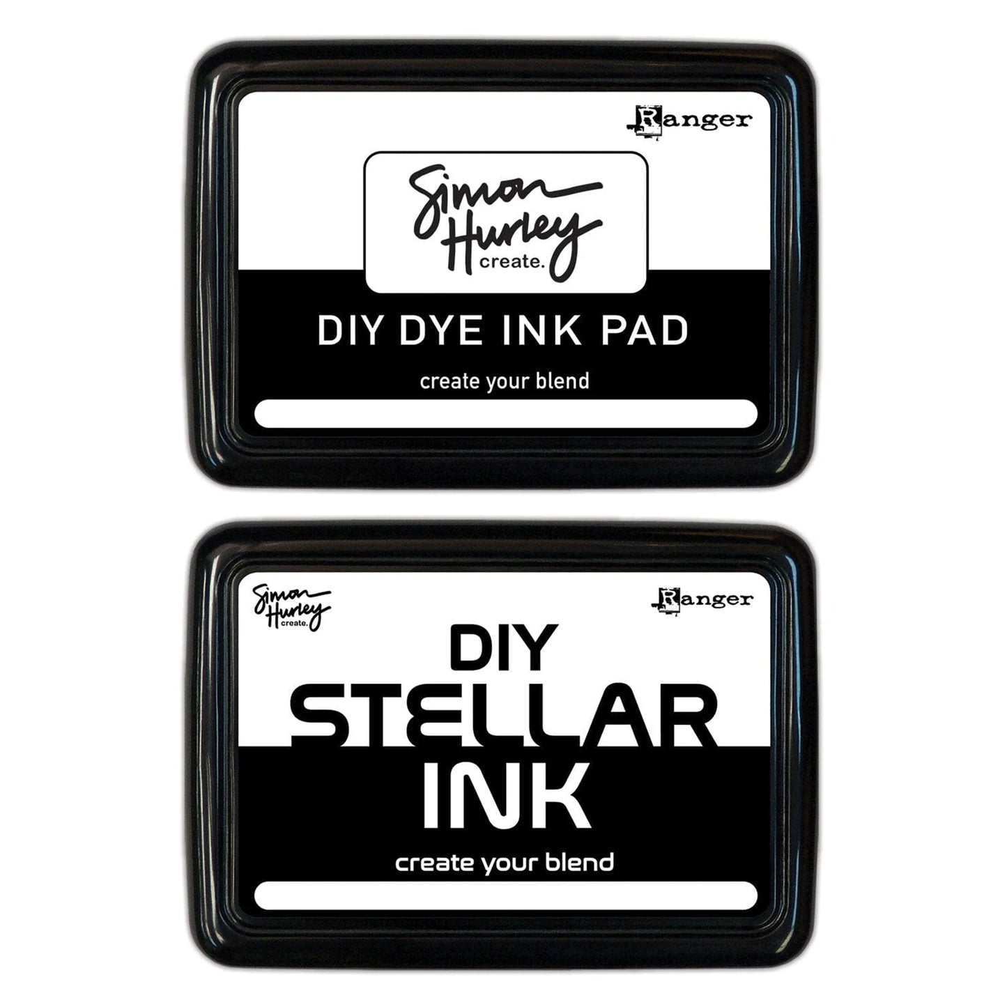Ranger Simon Hurley create. DIY Dye Felt Ink Pad & Stellar Foam Ink Pad