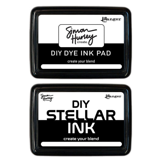 Ranger Simon Hurley create. DIY Dye Felt Ink Pad & Stellar Foam Ink Pad