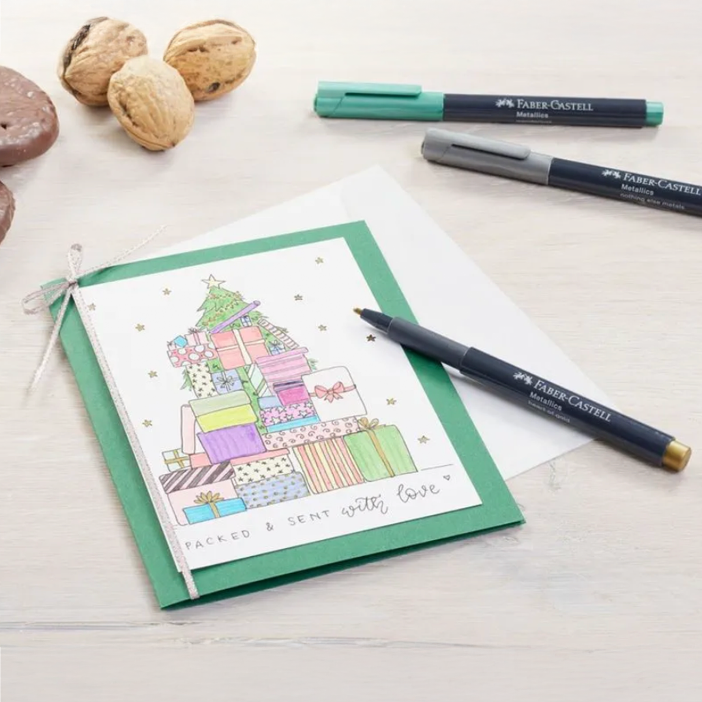 Faber Castell Metallics Markers 1,5mm (6pcs)