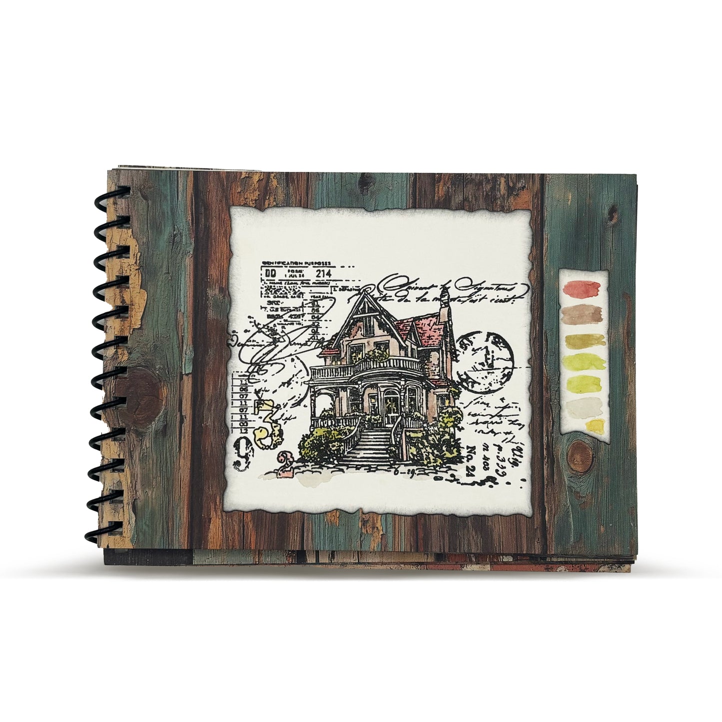 #1254 - A6 Stamp Set - Quiet Corners