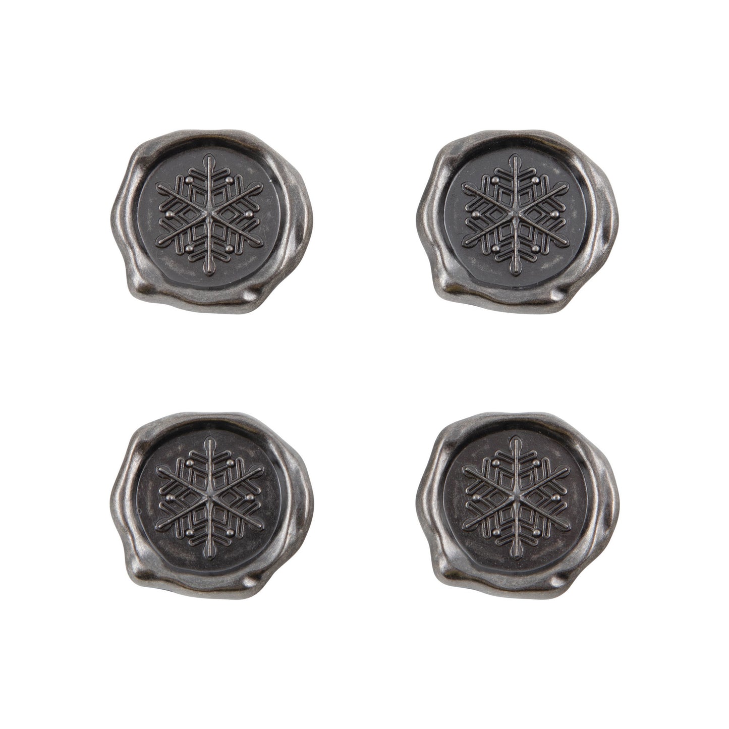 Idea-Ology Tim Holtz Idea-Ology Metal Shape Seals 4/Pkg