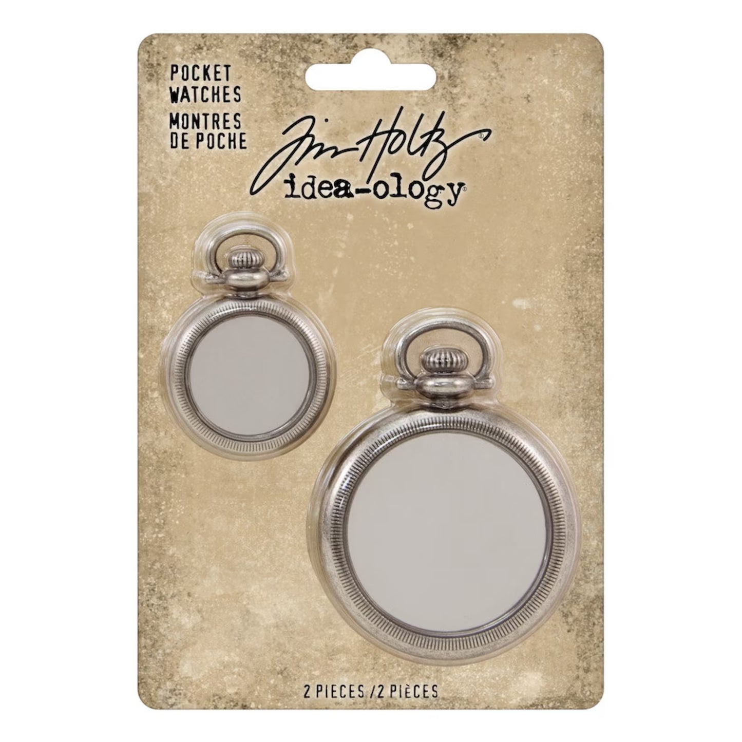 Idea-ology Tim Holtz Pocket Watches (2pcs)