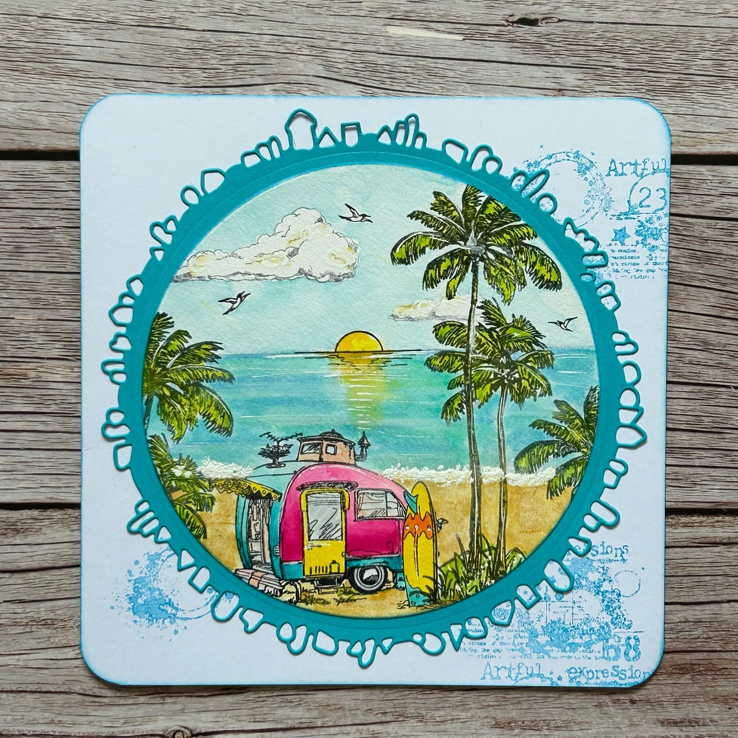 Popcorn 10x A8 Stamps Bundle