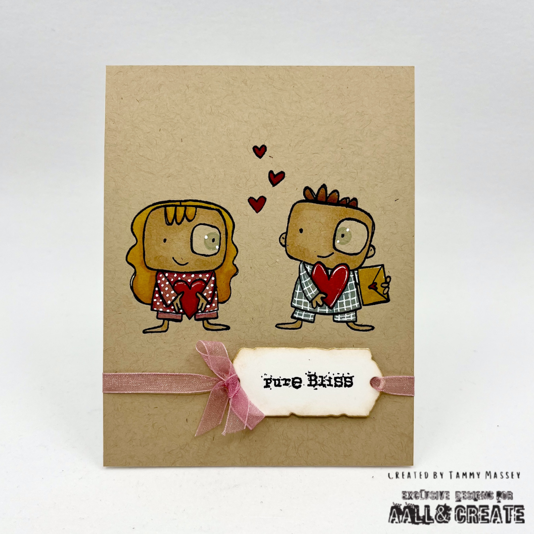 #932 - A7 Stamp Set - Love Wins
