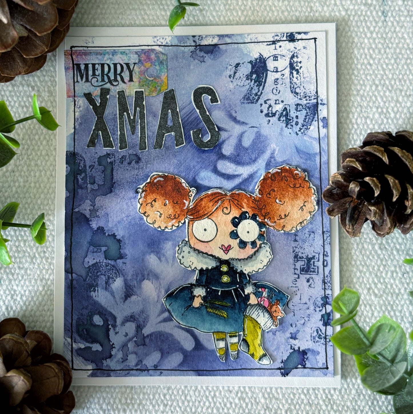 TP-1190 - A7 Stamp Set - Sweet Christmas