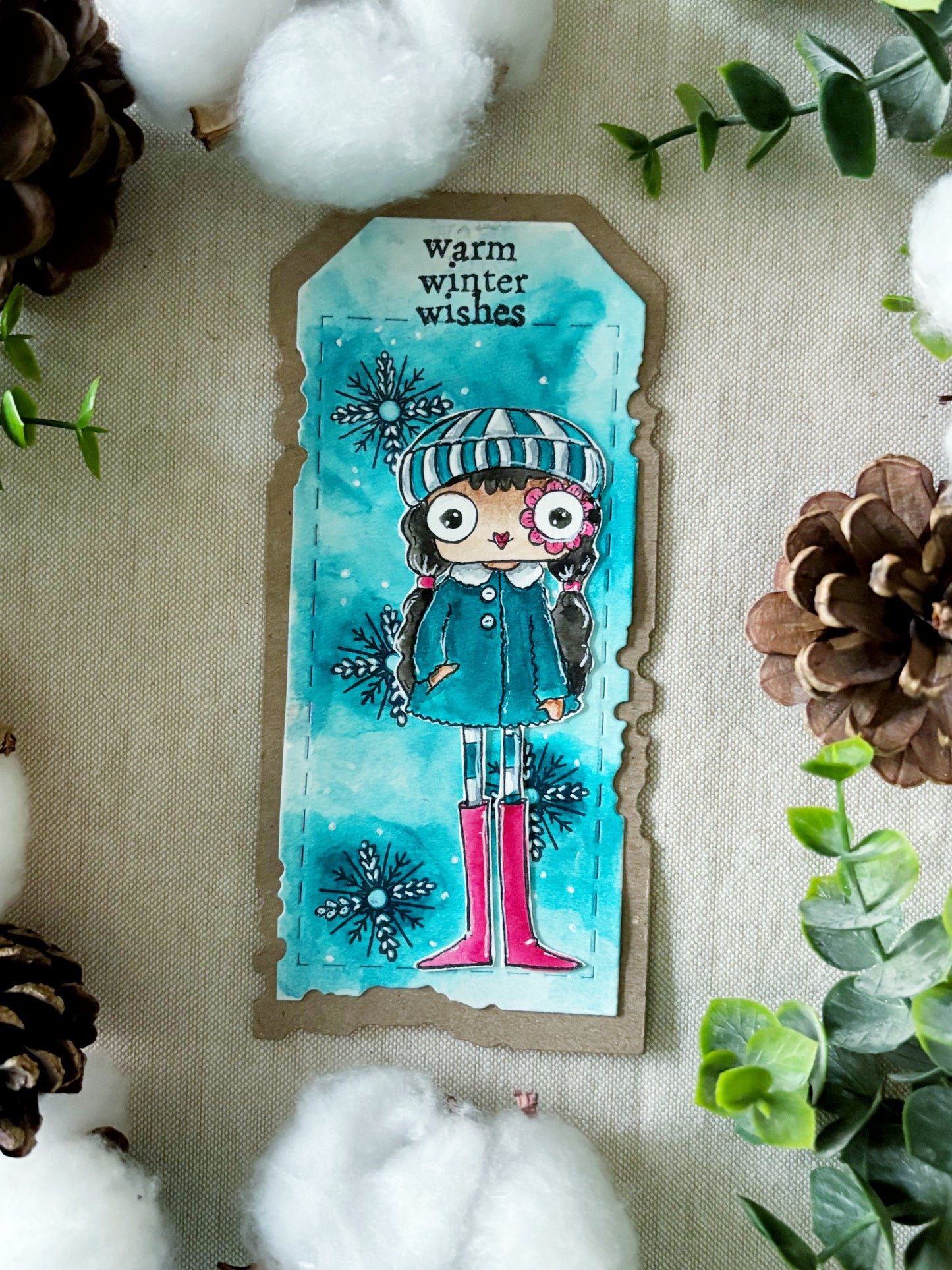 #814 - A7 Clear Stamp Set - Stay Cosy