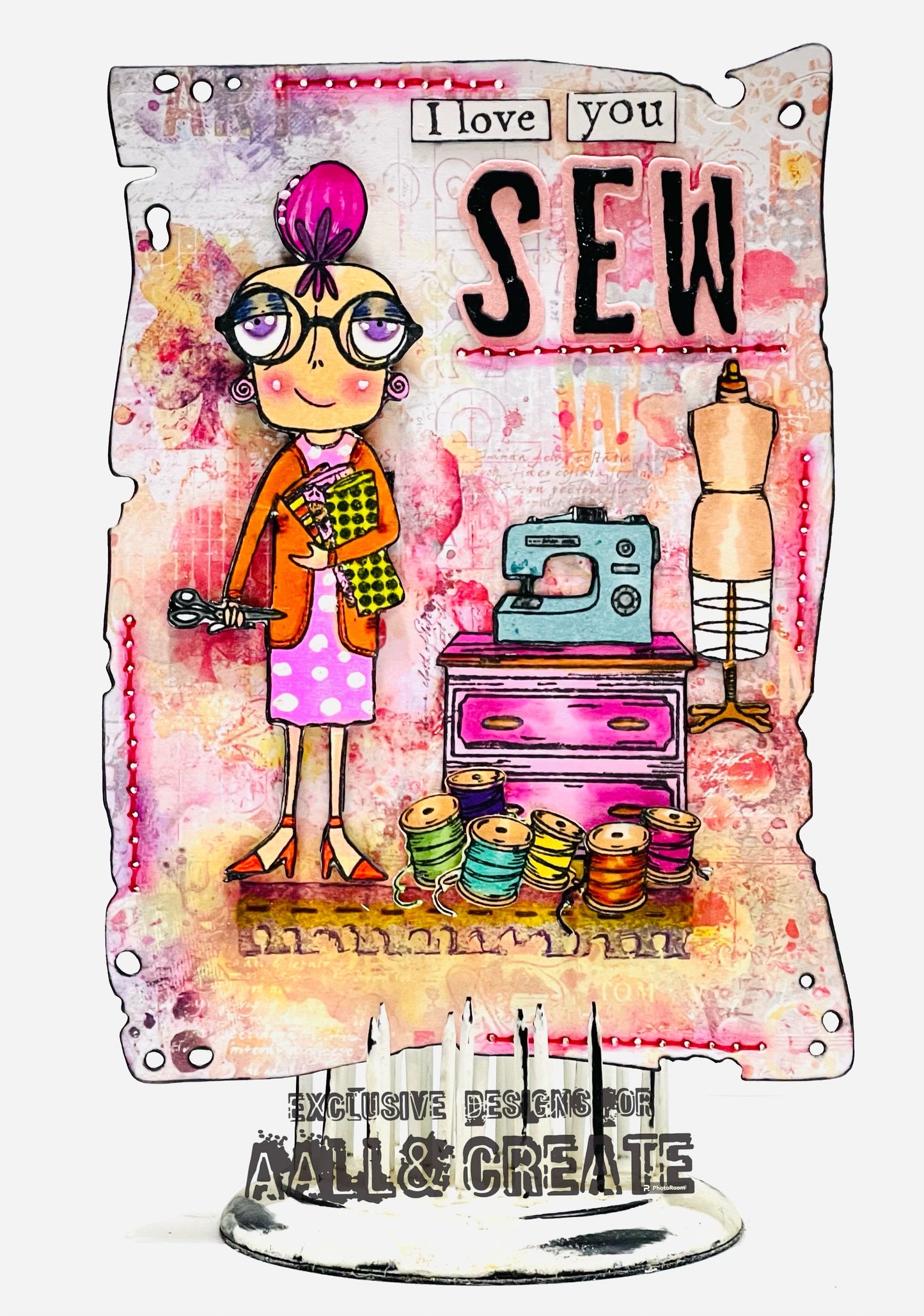 Janet Klein Magical Fleur Stamp Bundle