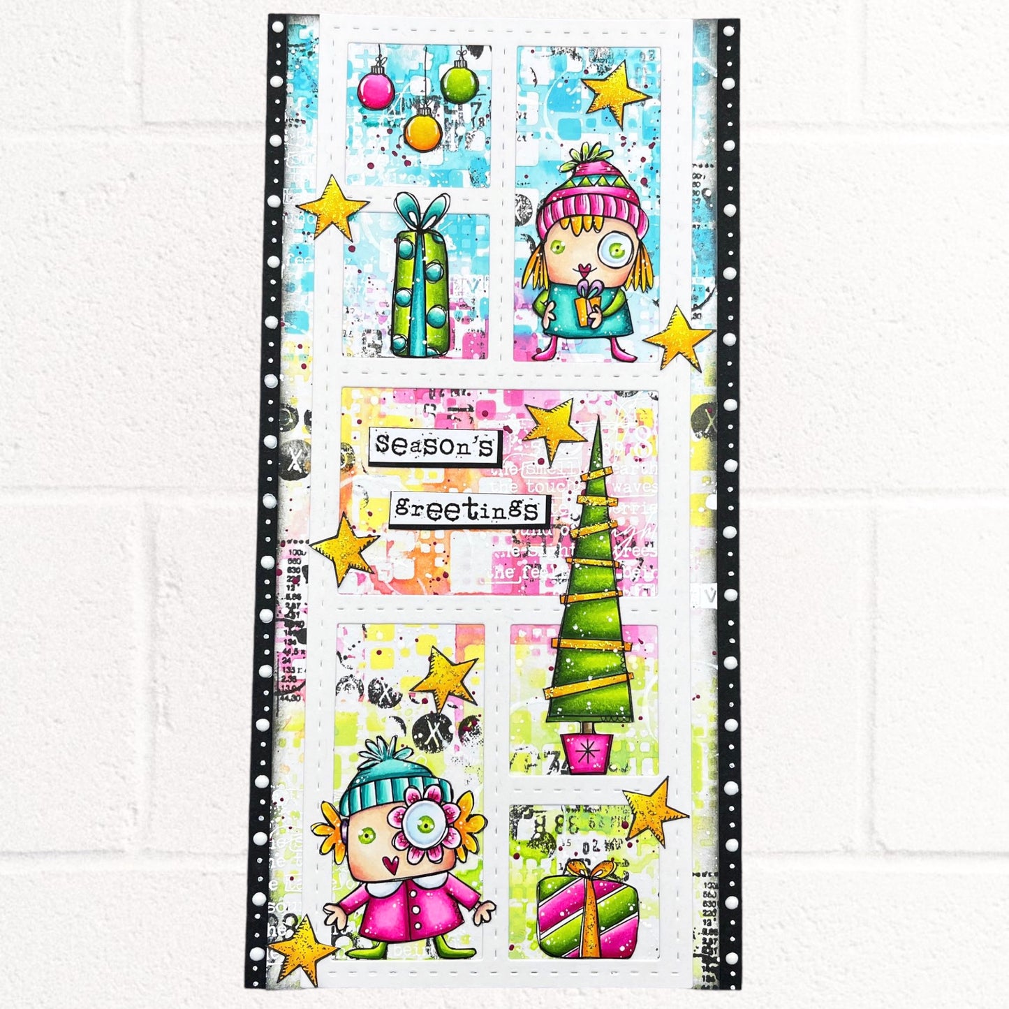 #949 - A6 Stamp Set - Peace Trees