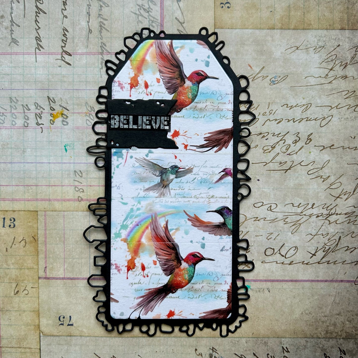 8 x Washi tapes - Flamingo Go Go - Bouquet Calling