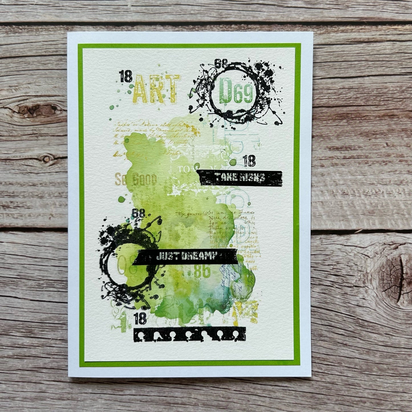 4 x A8 Stamps - Bundle 1 - April 2024