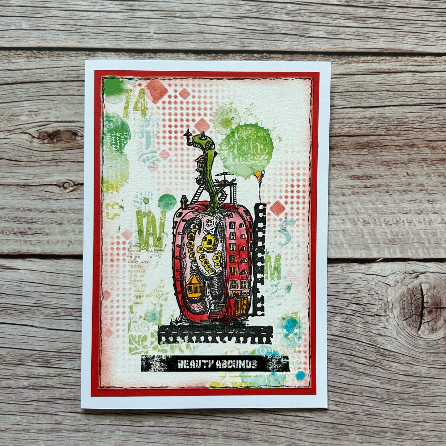 4 x A8 Stamps - Bundle 1 - April 2024