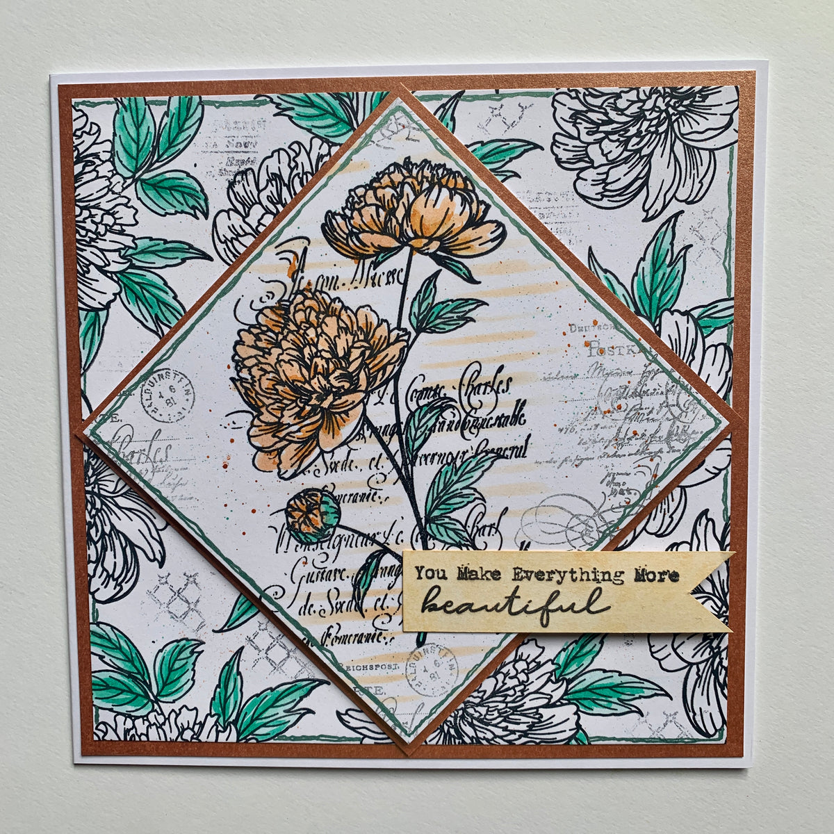 TP-270 - A5 Clear Stamp Set - Just Grow