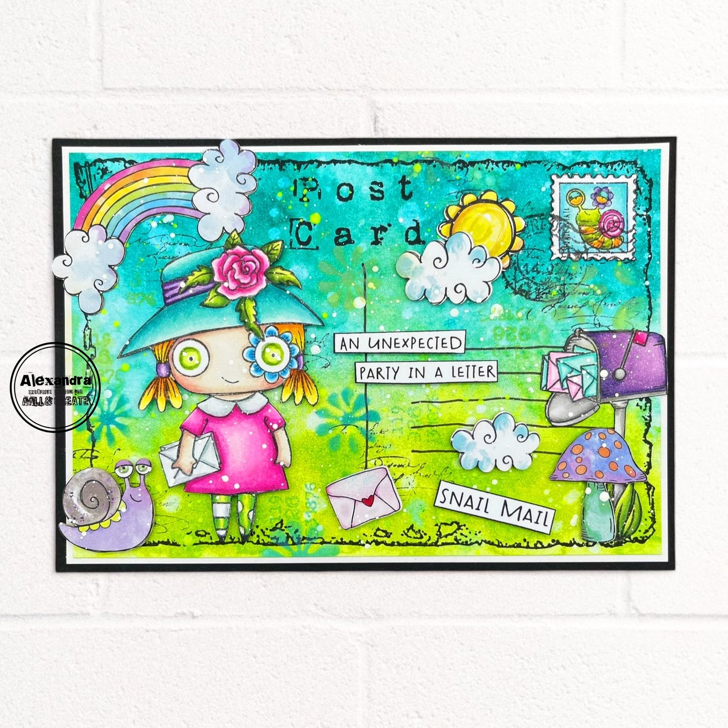 #61 - A6 Ephemera Die-Cuts - Lollipop Land