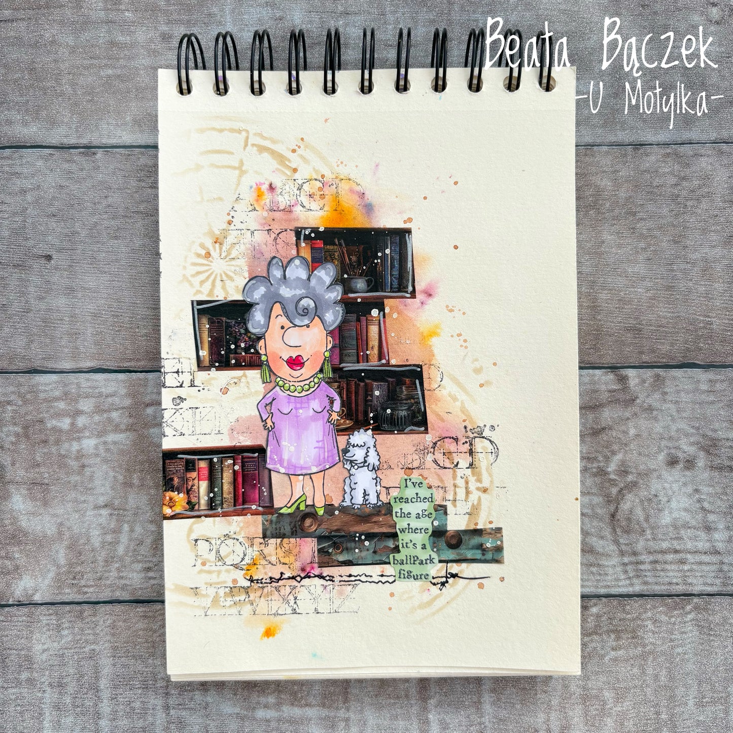 #848 - A7 Clear Stamp Set - Moonstruck