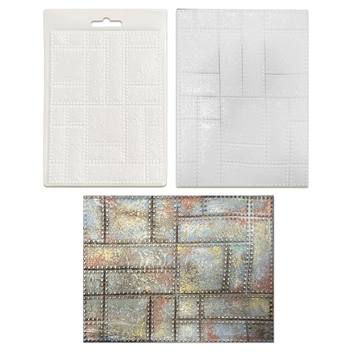 Stamperia A New Beginning A5 Soft Mould Metal Plates