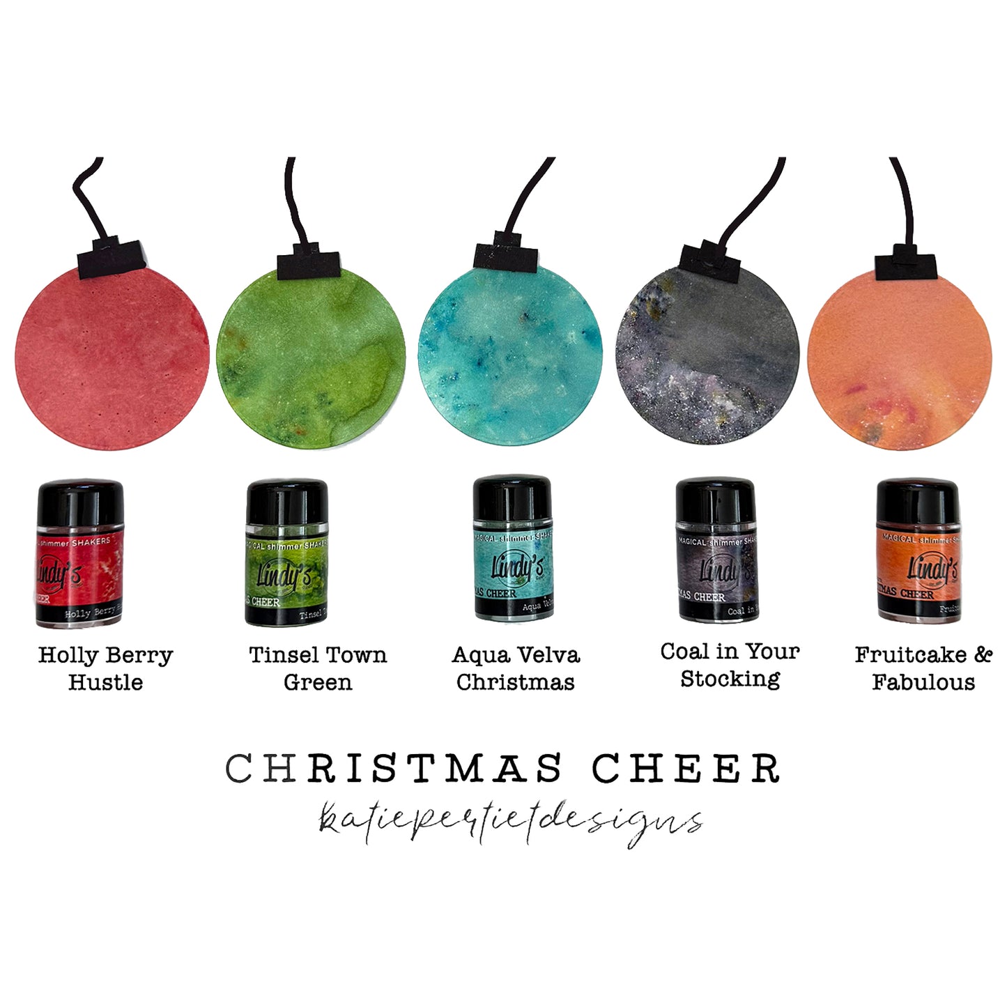 Lindy's Gang Christmas Cheer Magical Shaker 2.0 SET by Katie Pertiet (Ship from 7th July)