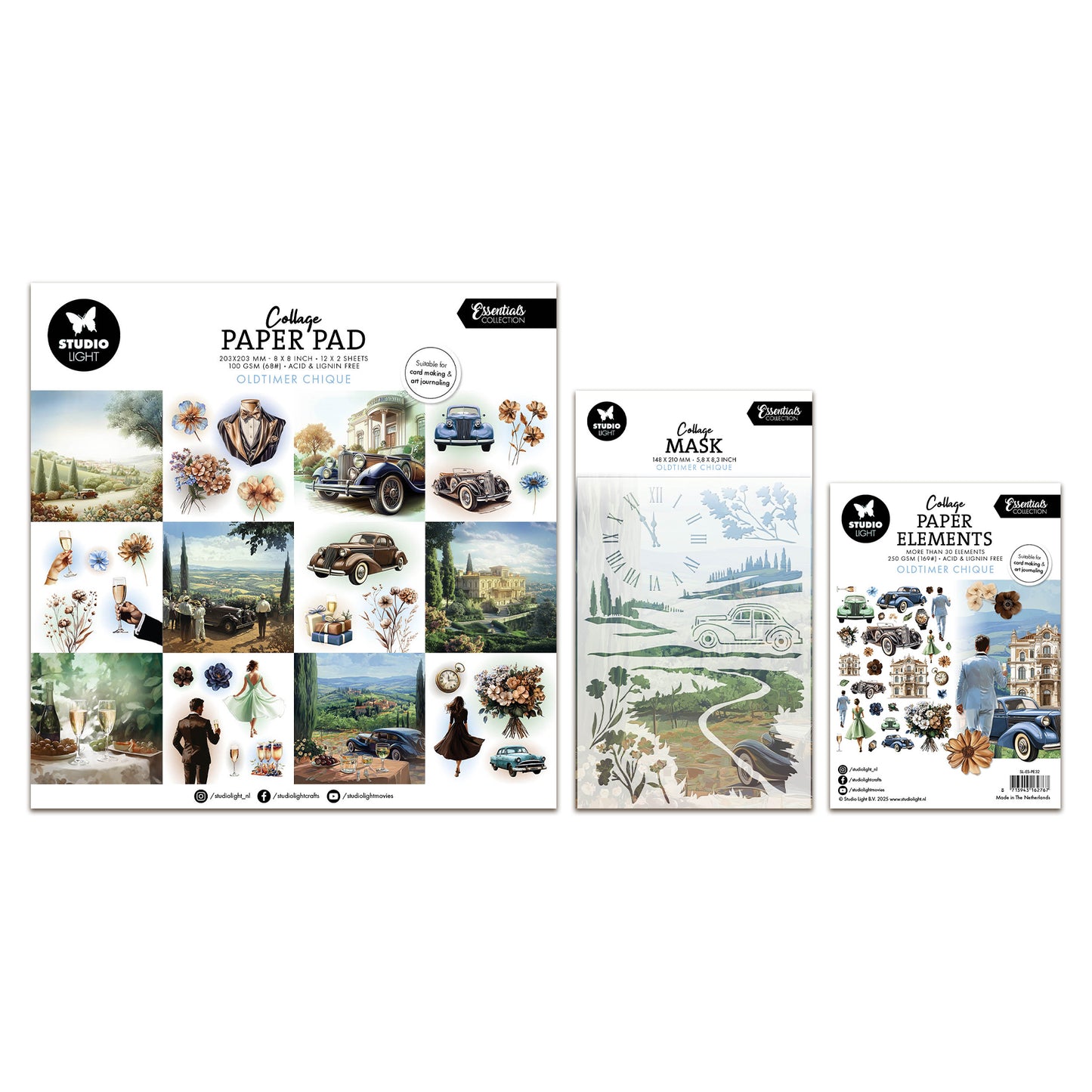 Studio Light Essentials Oldtimer Chique Collage Bundle