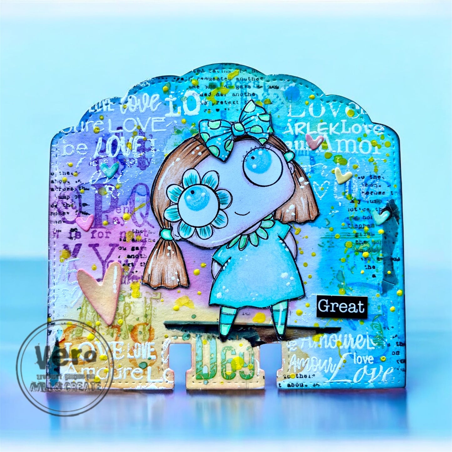 Janet Klein Magical Fleur Stamp Bundle