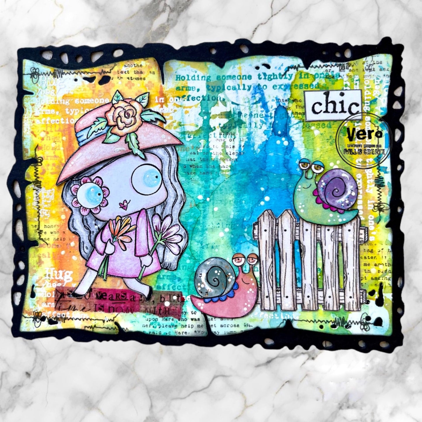 #1169 - A6 Stamp Set - Elegant Hats