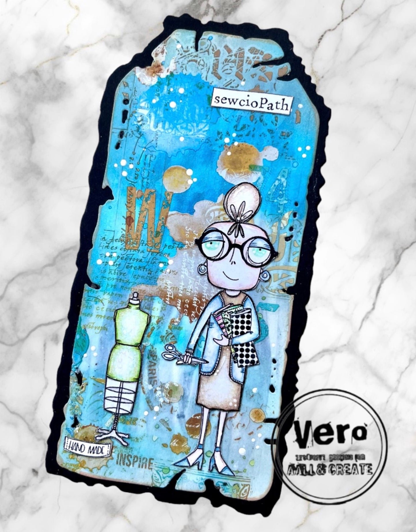 Janet Klein Magical Fleur Stamp Bundle