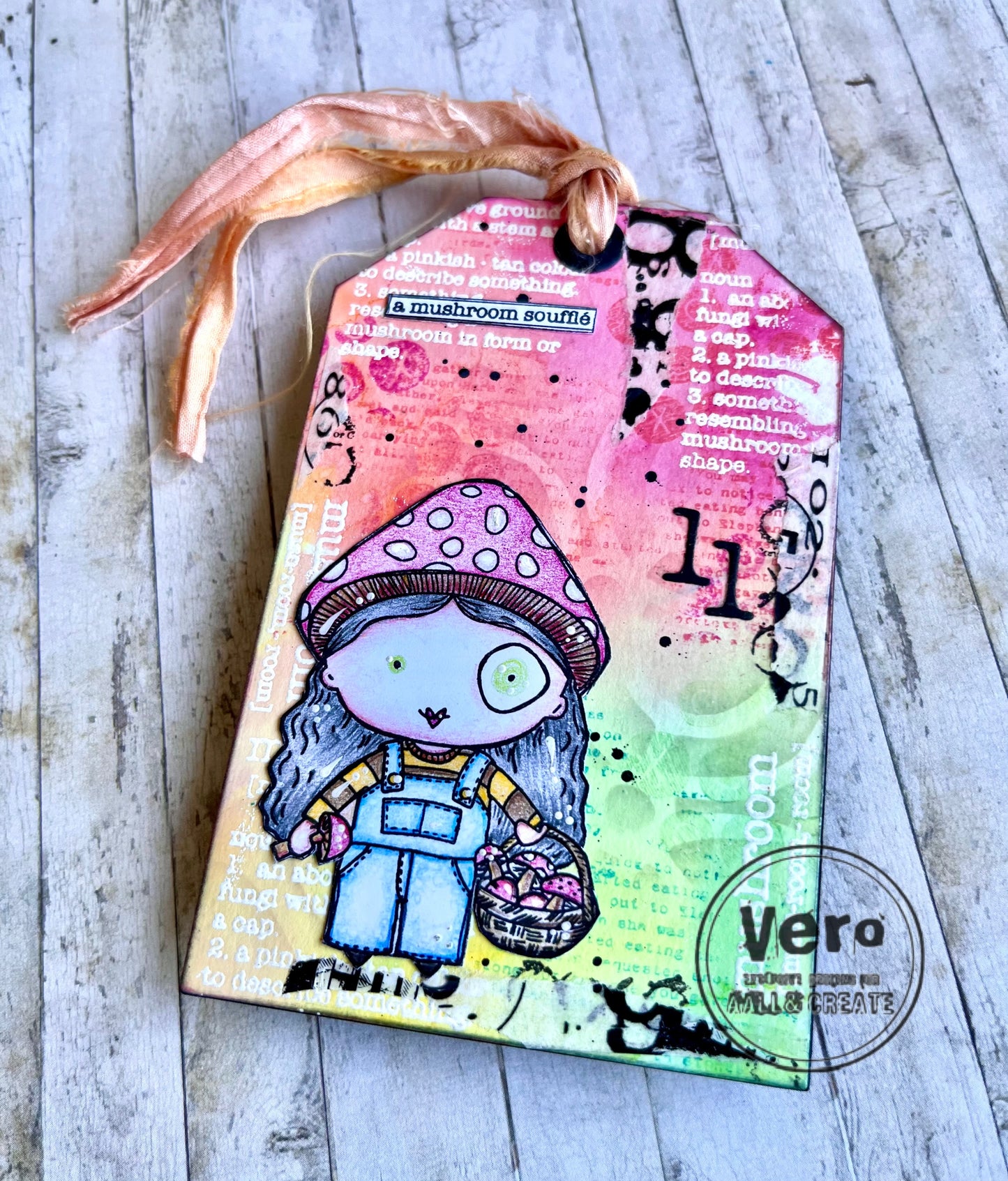 #1023 - A7 Stamp Set - Mushroom