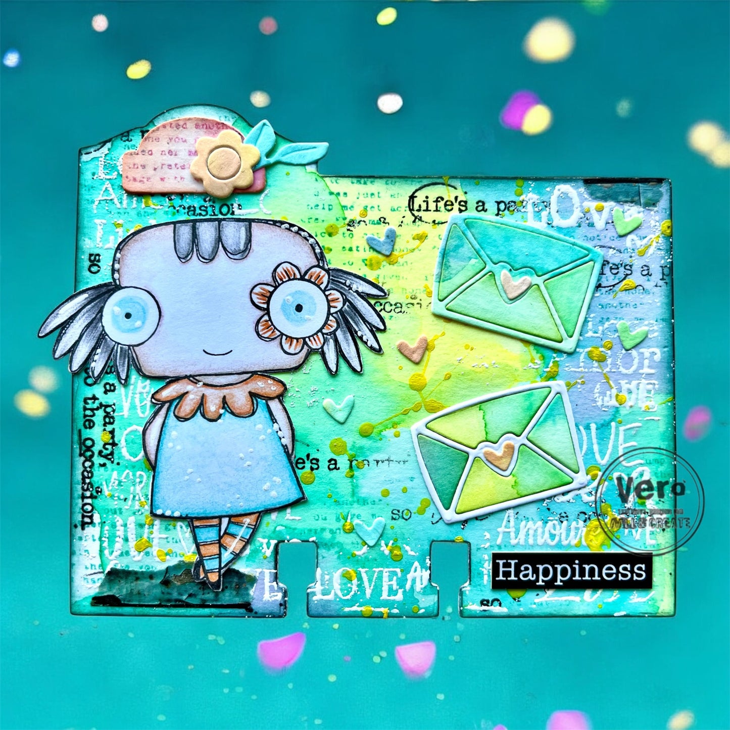 #81 - MemoryDex Die-Cutting Die Set - Envelope Charm