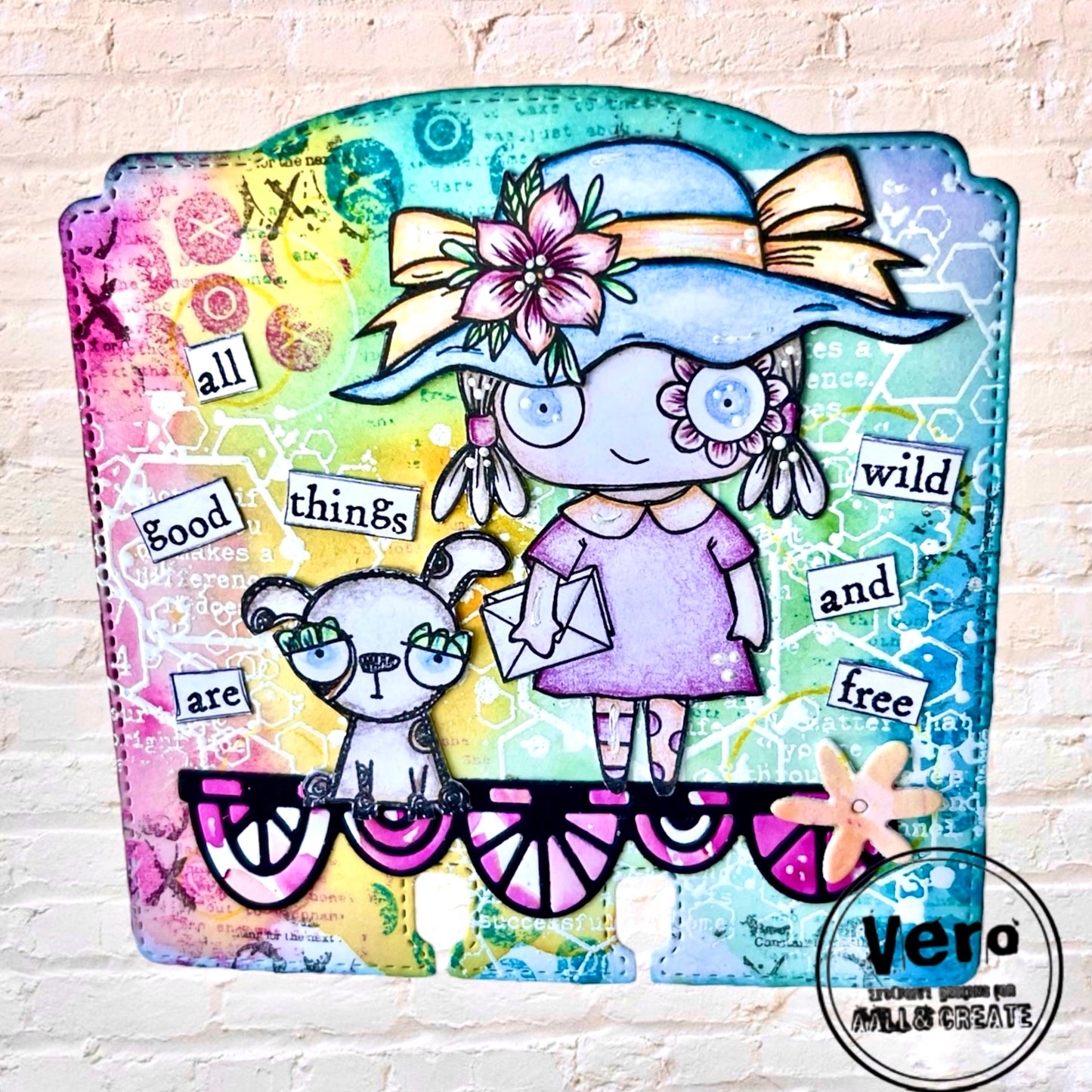#1169 - A6 Stamp Set - Elegant Hats