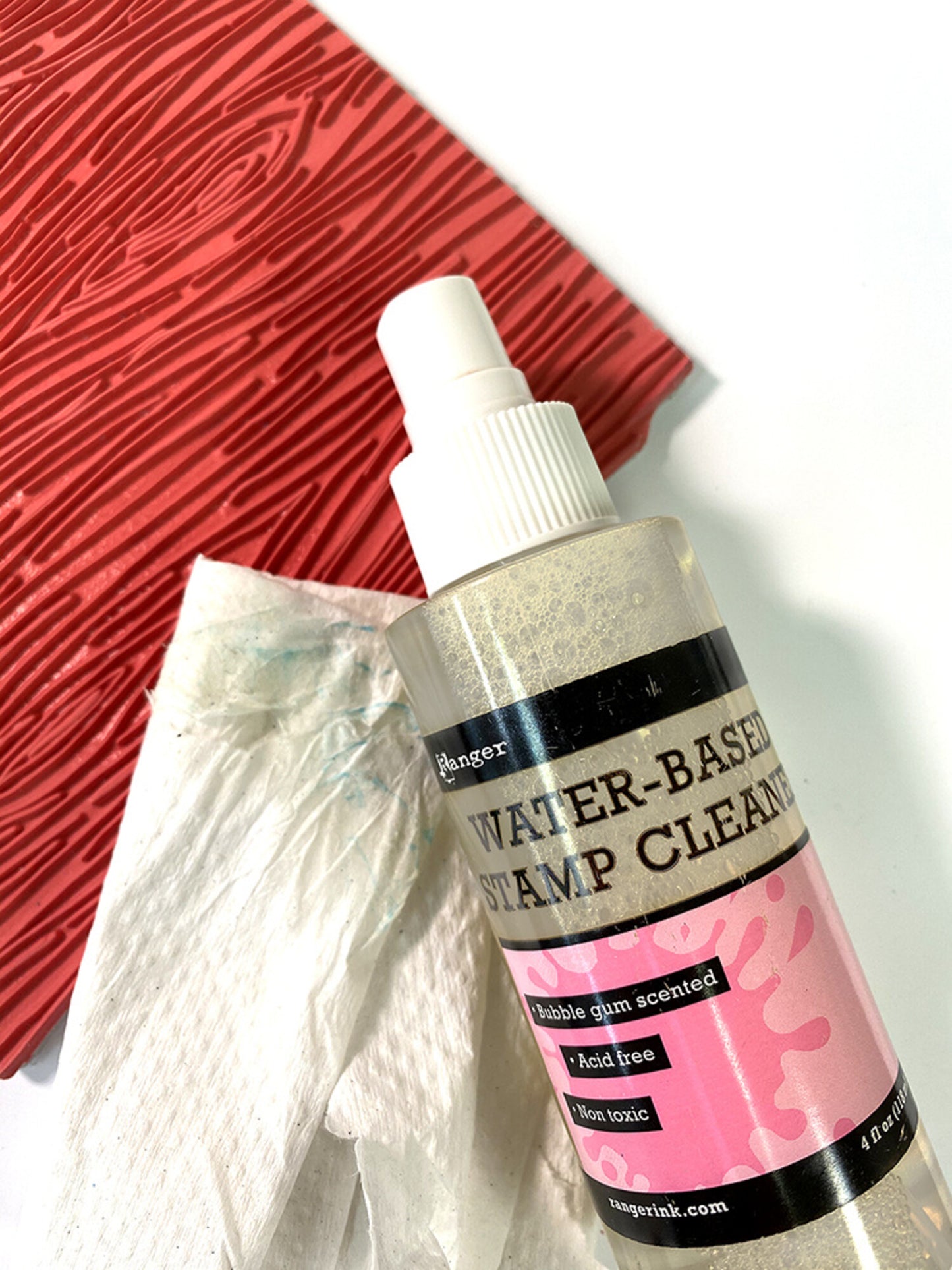 Ranger Water Based Stamp Cleaner 4 fl oz (118ml)