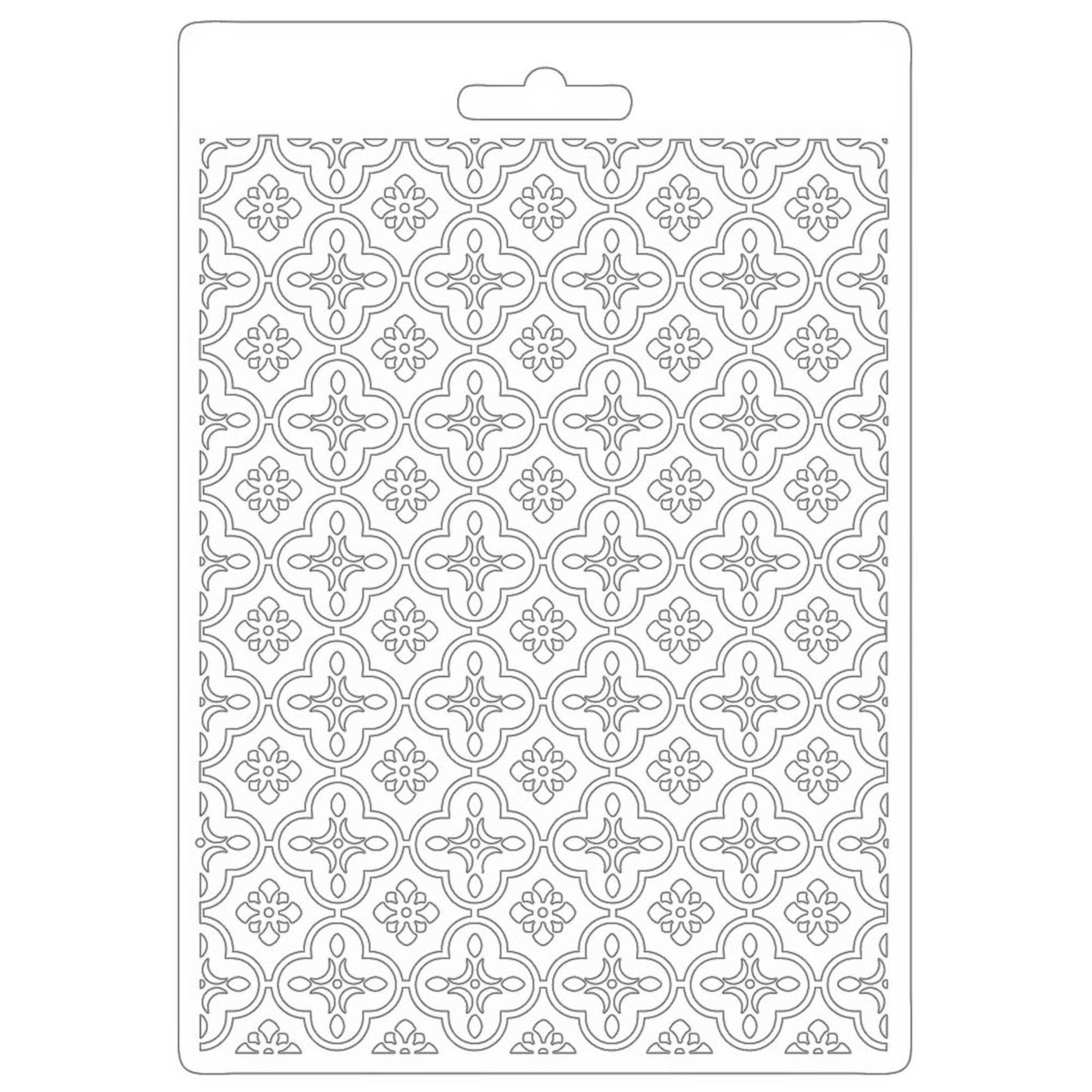 Stamperia Soft Mould A5 Lady Vagabond Lifestyle Metal Texture