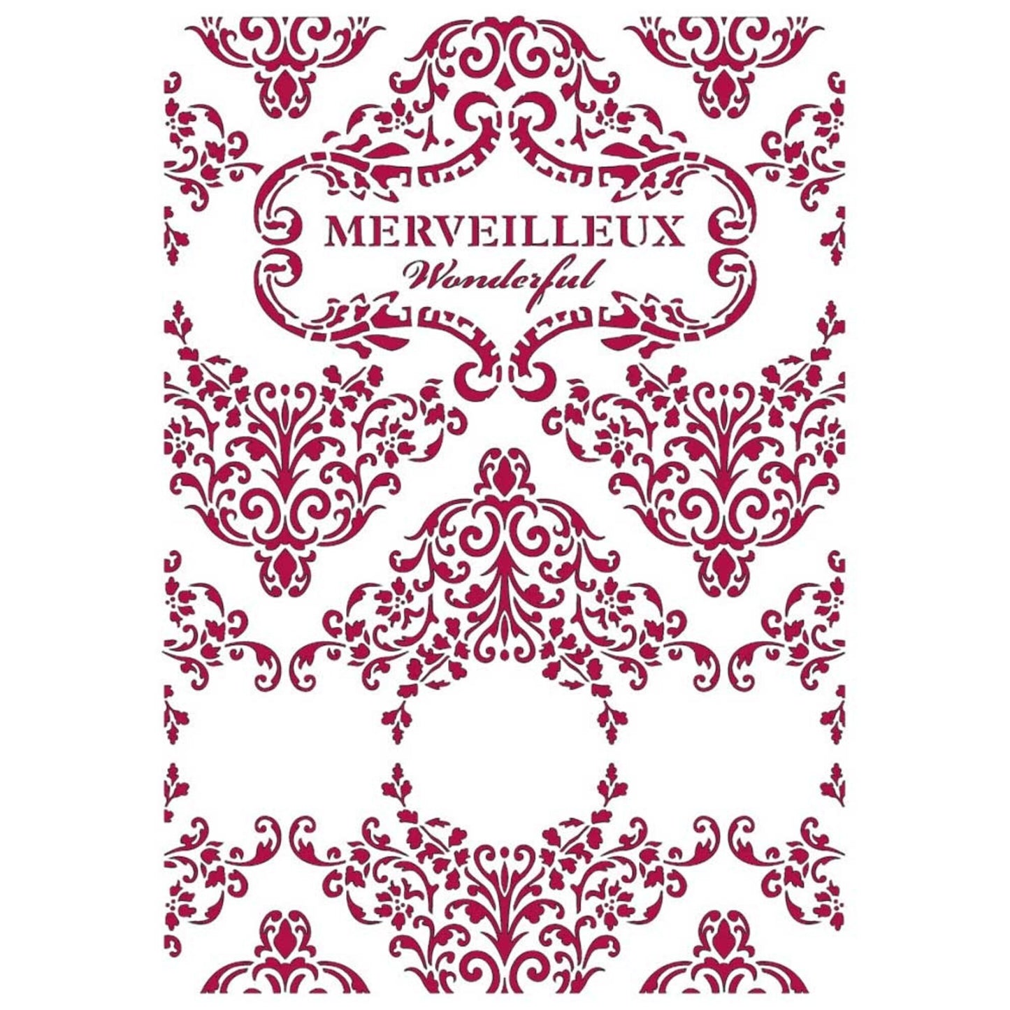 Stamperia 21 x 29.7 cm G Stencil Romantic Sea Dream wonderful