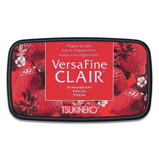 Tsukineko VersaFine Clair Inkpad Strawberry