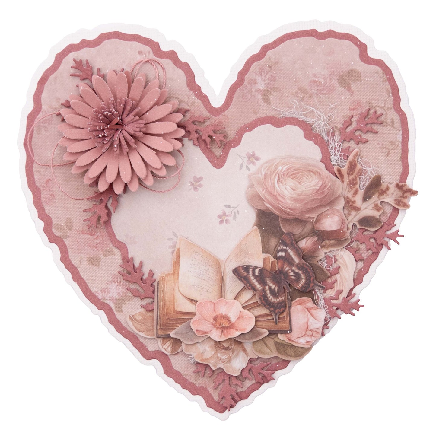 Studio Light Cutting Die Torn Edge Heart shape Essentials